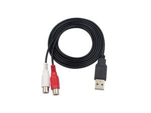hde 3 rca to usb audio/video a/v camcorder adapter cable for tv/mac/pc